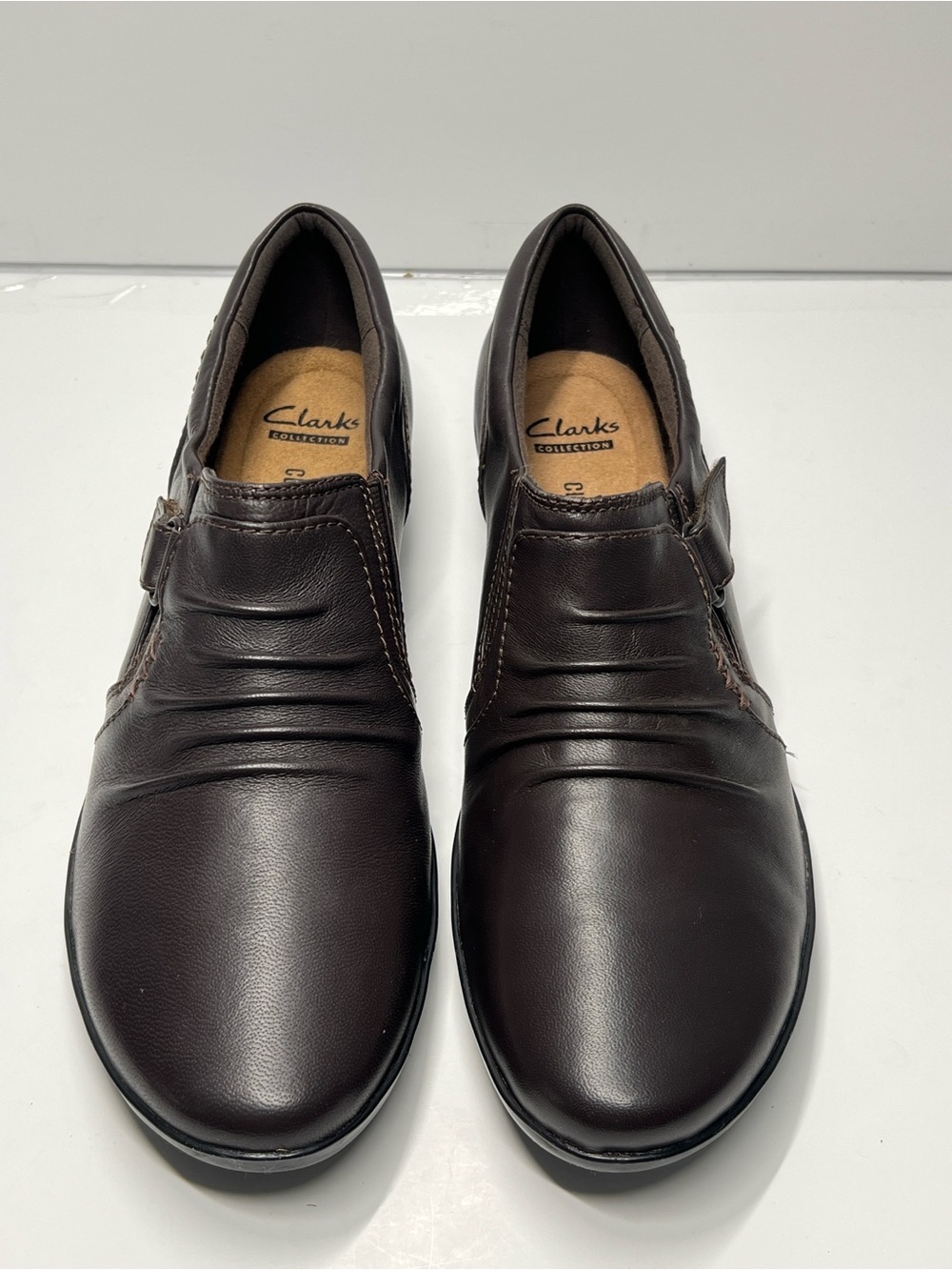 CLARKS Women’s Size 11 Brown Slip On Comfort Shoe